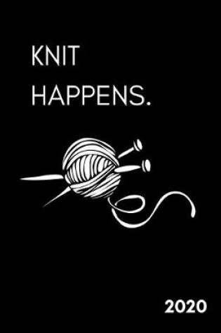 Cover of Knit Happens 2020