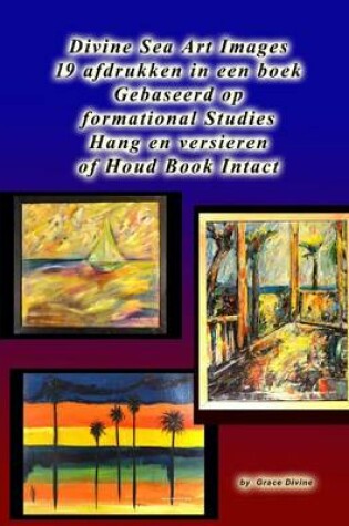 Cover of Divine Sea Art Images 19 afdrukken in een boek Gebaseerd op formational Studies Hang en versieren of Houd Book Intact