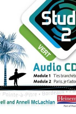 Cover of Studio 2 vert Audio CDs (pack of 3) (11-14 French)