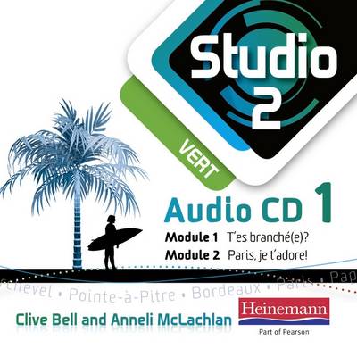 Book cover for Studio 2 vert Audio CDs (pack of 3) (11-14 French)