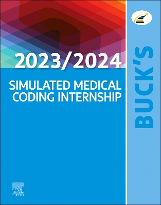 Cover of Buck's Simulated Medical Coding Internship 2023/2024 Edition (Access Card)