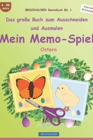 Cover of Das gro�e Buch zum Ausschneiden und Ausmalen Mein Memo-Spiel