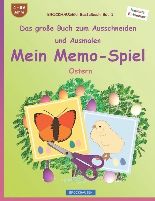 Book cover for Das gro�e Buch zum Ausschneiden und Ausmalen Mein Memo-Spiel