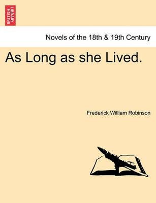 Book cover for As Long as She Lived.