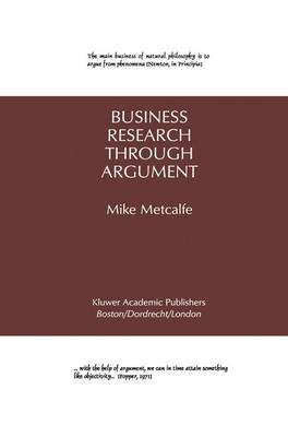 Book cover for Business Research Through Argument