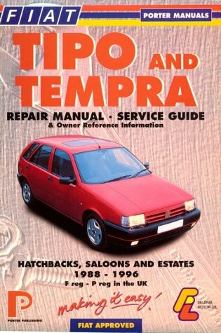 Cover of Fiat Tipo and Tempra Repair Manual, Service Guide and Owner Reference Information