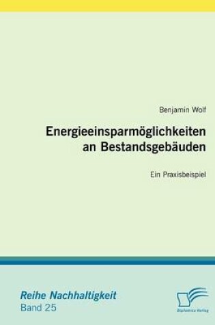 Cover of Energieeinsparmoeglichkeiten an Bestandsgebauden