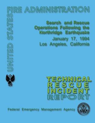 Book cover for Search and Rescue Operations Following the Northridge Earthquake