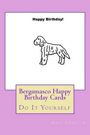 Cover of Bergamasco Happy Birthday Cards