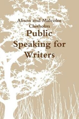 Cover of Public Speaking for Writers