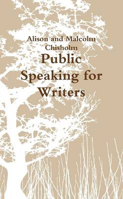 Book cover for Public Speaking for Writers