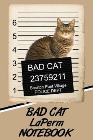 Cover of Bad Cat Laperm Notebook