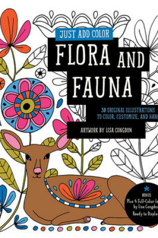 Cover of Just Add Color: Flora and Fauna