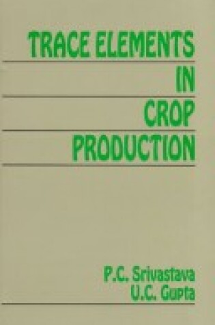 Cover of Trace Elements in Crop Production