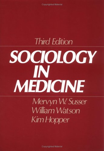Cover of Sociology in Medicine