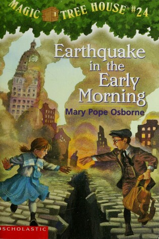 Cover of Magic Tree House Earthquake in the Early Morning