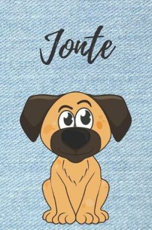 Cover of Personalisiertes Notizbuch - Hunde Jonte