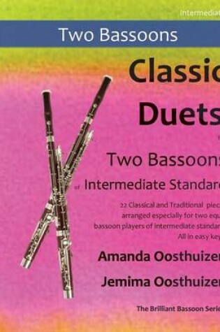 Cover of Classic Duets for Two Bassoons of Intermediate Standard