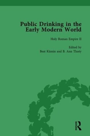 Cover of Public Drinking in the Early Modern World Vol 3