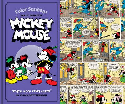 Book cover for Walt Disney's Mickey Mouse Color Sundays