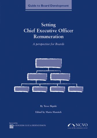 Book cover for Setting Chief Executive Officer Remuneration