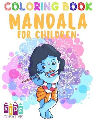 Book cover for Mandala Coloring Book for Kids 4-6 year old Easy Mandalas