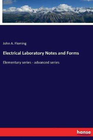 Cover of Electrical Laboratory Notes and Forms