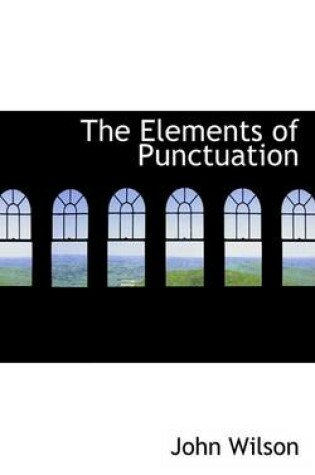 Cover of The Elements of Punctuation