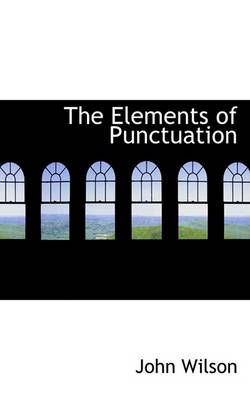 Book cover for The Elements of Punctuation