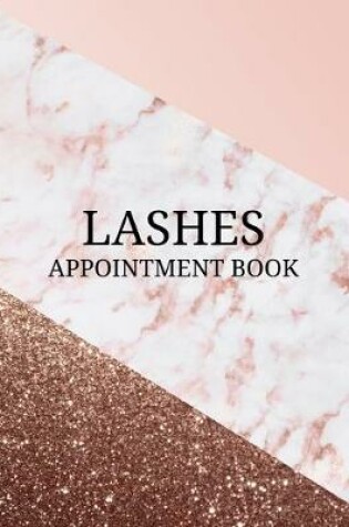 Cover of Lashes Appointment Book