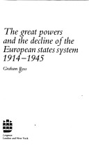 Book cover for The Great Powers and the Decline of the European States System 1914-1945