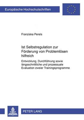 Book cover for Ist Selbstregulation Zur Foerderung Von Problemloesen Hilfreich?