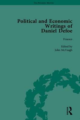 Cover of The Political and Economic Writings of Daniel Defoe