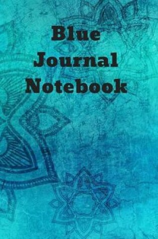 Cover of Blue Journal Notebook
