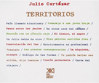 Book cover for Territorios