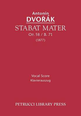 Book cover for Stabat Mater, Op.58 / B.71