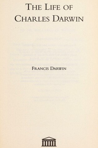 Cover of The Life of Charles Darwin