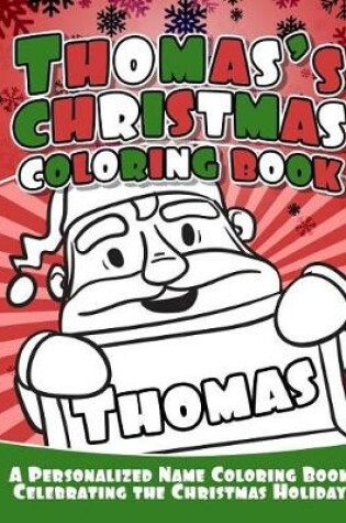 Cover of Thomas's Christmas Coloring Book