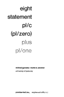 Cover of Eight Statement P. L./C. Plus P. L./1