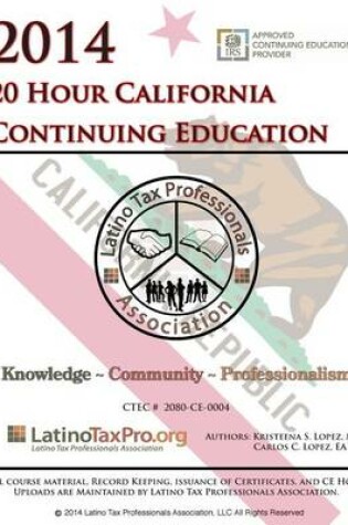 Cover of 2014 20 Hour California Continuing Education