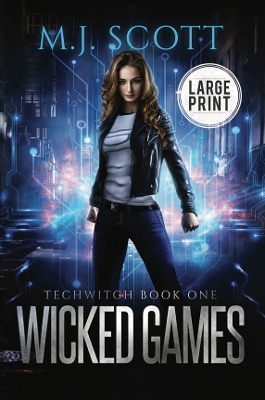 Book cover for Wicked Games Large Print Edition