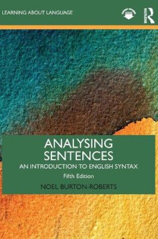 Cover of Analysing Sentences