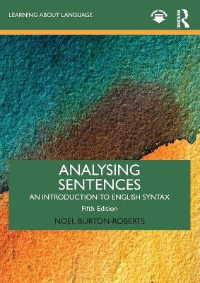 Cover of Analysing Sentences