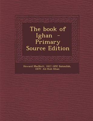 Book cover for The Book of Ighan - Primary Source Edition