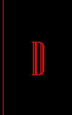Cover of Monogram Letter D Journal