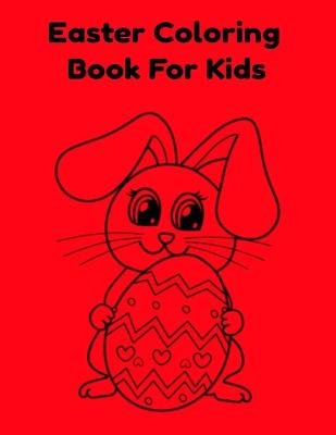 Book cover for Easter Coloring Book For Kids