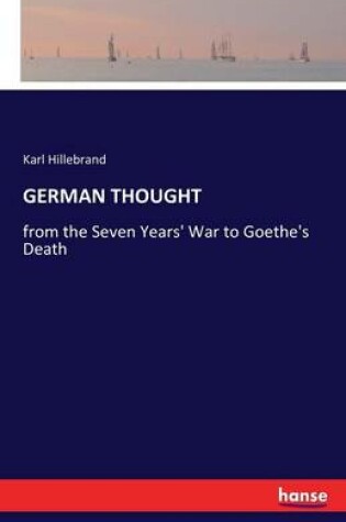 Cover of German Thought