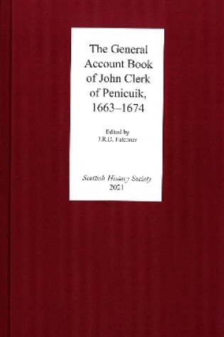 Cover of The General Account Book of John Clerk of Penicuik, 1663-1674