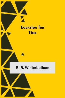 Book cover for Equation for Time