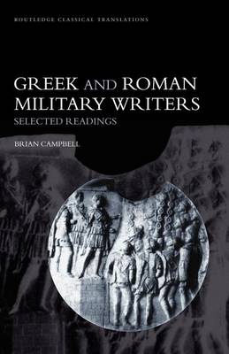 Book cover for Greek and Roman Military Writers: Selected Readings